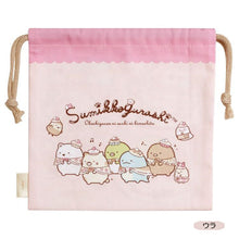 Afbeelding in Gallery-weergave laden, Japan San-X Sumikko Gurashi Drawstring Bag (Dessert Shop)
