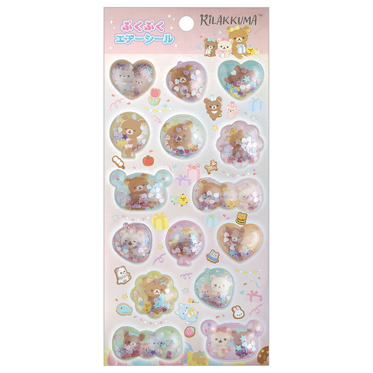 Japan San-X Rilakkuma Bubble Sticker