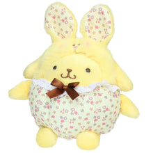 Lade das Bild in den Galerie-Viewer, Japan Sanrio Pompompurin / Cinnamoroll / My Melody / Kuromi / Hello Kitty / Sweet Piano / Pochacco Plush Doll Soft Toy (Flower Bunny) S
