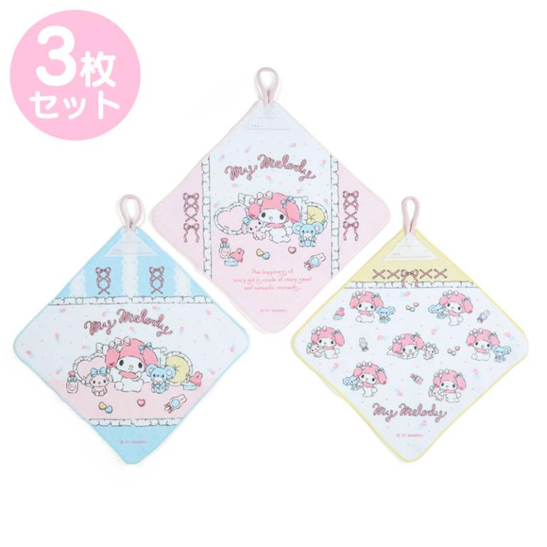 Japan Sanrio Hello Kitty / My Melody / Little Twin Stars / Cinnamoroll / Doraemon Hand Towel Set