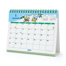 Load image into Gallery viewer, Japan Sanrio Characters Mix / Pochacoo / My Melody / Kuromi / Little Twin Stars / Hello Kitty / Keroppi / Gudetama / Tuxedo Sam / Pompompurin / Cinnamoroll 2023 Desk Calendar
