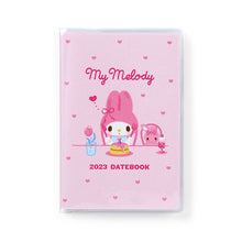 Carregar imagem no visualizador da galeria, Japan Sanrio My Melody / Kuromi / Little Twin Stars / Hello Kitty / Cinnamoroll 2023 Mini Monthly Schedule Book / Planner
