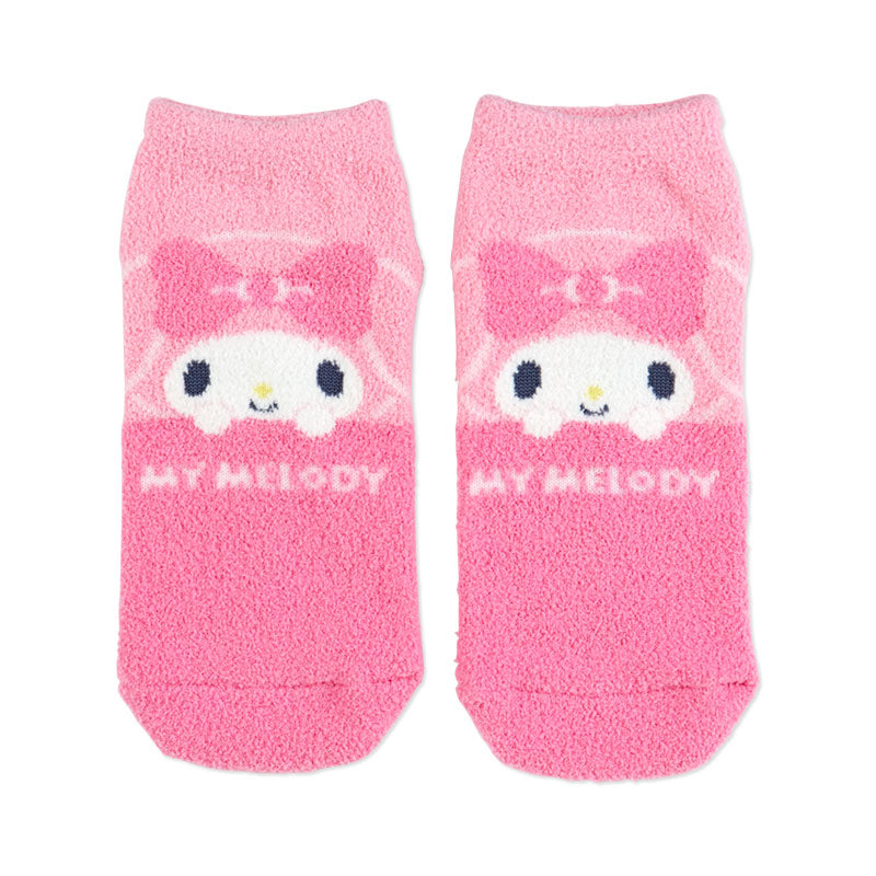 Japan Sanrio Hello Kitty / My Melody / Cinnamoroll / Pochacco / Pompompurin / Little Twin Stars / Kuromi / Tuxedo Sam / Hangyodon / Keroppi / Bad Badtz Maru Thick Ankle Socks (Moko)