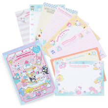 Lade das Bild in den Galerie-Viewer, Japan Sanrio Characters Mix / My Melody / Hello Kitty / Little Twin Stars / Cinnamoroll / Kuromi Memo &amp; Sticker (8 Designs)
