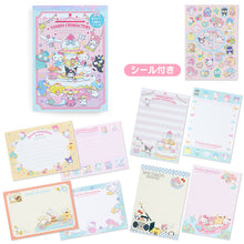 Lade das Bild in den Galerie-Viewer, Japan Sanrio Characters Mix / My Melody / Hello Kitty / Little Twin Stars / Cinnamoroll / Kuromi Memo &amp; Sticker (8 Designs)
