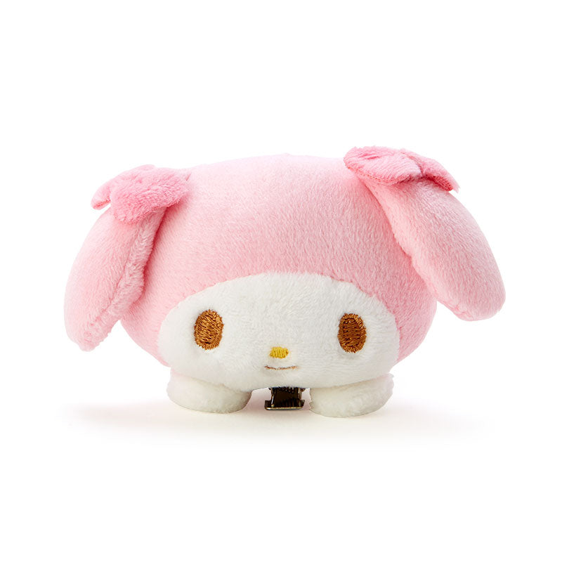 Japan Sanrio Hangyodon / Bad Badtz Maru / Pompompurin / Pochacco / Cinnamoroll / My Melody / Kuromi Plush Mascot Hair Clip (Lay Down)