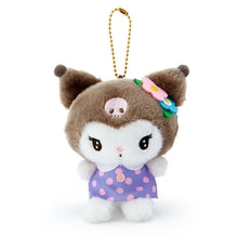 Load image into Gallery viewer, Japan Sanrio My Melody / Kuromi / Pochacco / Pompompurin / Cinnamoroll Plush Doll Keychain (Retro Room)
