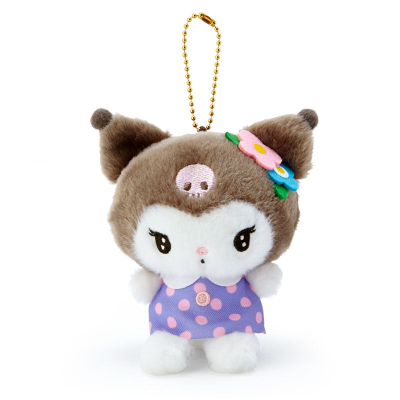 Japan Sanrio My Melody / Kuromi / Pochacco / Pompompurin / Cinnamoroll Plush Doll Keychain (Retro Room)