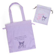 Lade das Bild in den Galerie-Viewer, Japan Sanrio Pochacco / My Melody / Kuromi / Cinnamoroll Tote Bag &amp; Drawstring Bag Set
