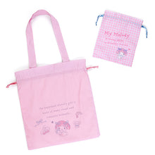 Lade das Bild in den Galerie-Viewer, Japan Sanrio Pochacco / My Melody / Kuromi / Cinnamoroll Tote Bag &amp; Drawstring Bag Set
