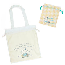 Lade das Bild in den Galerie-Viewer, Japan Sanrio Pochacco / My Melody / Kuromi / Cinnamoroll Tote Bag &amp; Drawstring Bag Set
