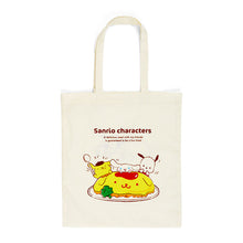 Lade das Bild in den Galerie-Viewer, Japan Sanrio Pompompurin / Cinnamoroll / Pochacco Tote Bag (Food)
