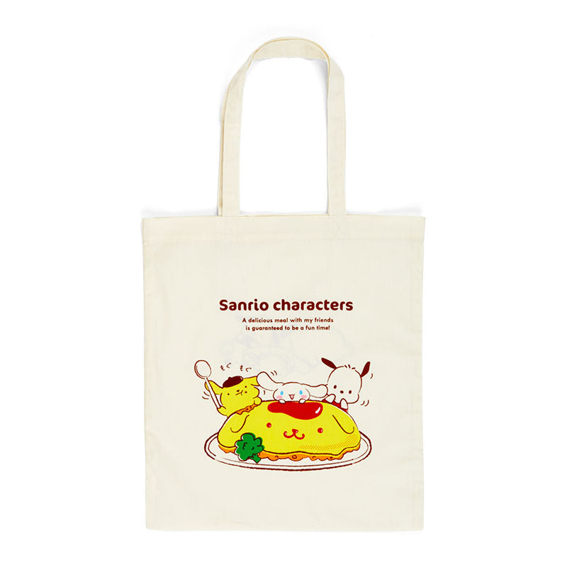 Japan Sanrio Pompompurin / Cinnamoroll / Pochacco Tote Bag (Food)