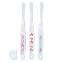 Load image into Gallery viewer, Japan Sanrio Kids Toothbrush Set of 3
