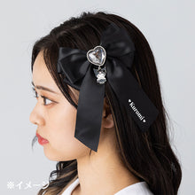 이미지를 갤러리 뷰어에 로드 , Japan Sanrio My Melody / Kuromi Ribbon Hair Clip (Secret Melo Kuro)
