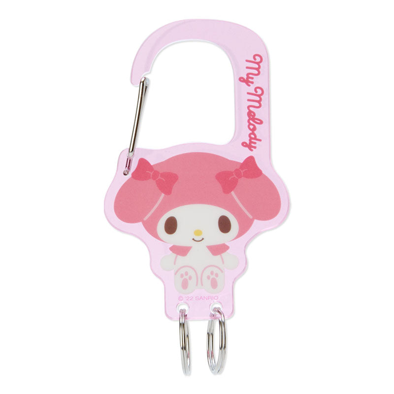 Japan Sanrio Acrylic Carabiner Keychain Key Ring