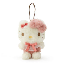 Lade das Bild in den Galerie-Viewer, Japan Sanrio Kuromi / Hangyodon / Pompompurin / Hello Kitty / Pochacco / My Melody / Cinnamoroll Plush Doll Keychain (Ribbon)
