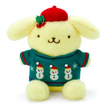 Load image into Gallery viewer, Japan Sanrio My Melody / Kuromi / Hello Kitty / Pompompurin / Cinnamoroll / Pochacco Plush Doll Soft Toy (Christmas Sweater)
