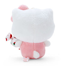 Load image into Gallery viewer, Japan Sanrio Pochacco / Hello Kitty / Kuromi / Cinnamoroll / My Melody Plush Doll Keychain (Strawberry Baby)
