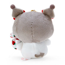 Load image into Gallery viewer, Japan Sanrio Pochacco / Hello Kitty / Kuromi / Cinnamoroll / My Melody Plush Doll Keychain (Strawberry Baby)
