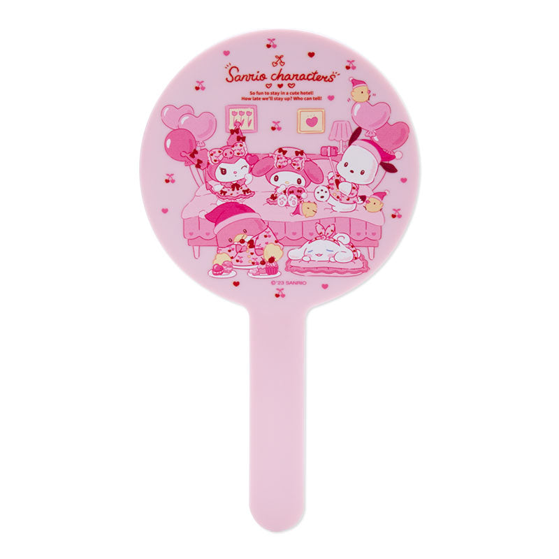 Japan Sanrio Characters Mix Hand Mirror (Hocance)