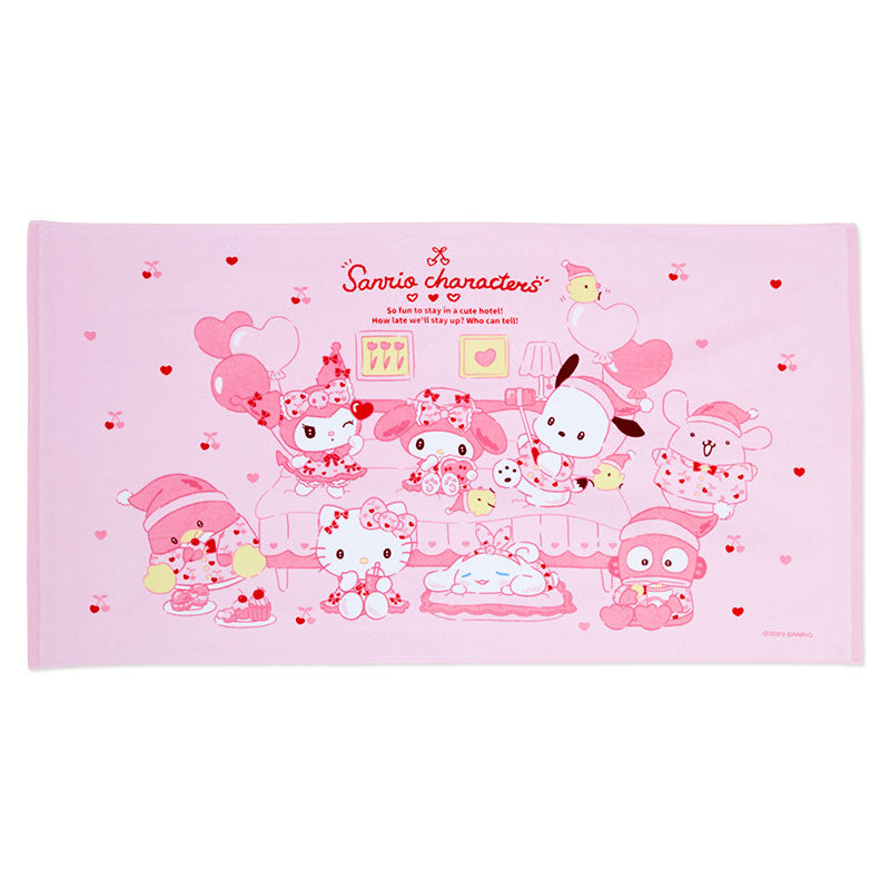 Japan Sanrio Characters Mix Bath Towel (Hocance)