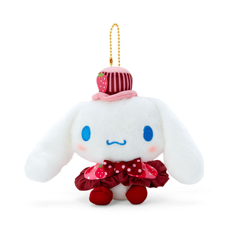 Japan Sanrio Plush Doll Keychain (Choco Berry)