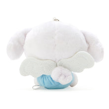 Load image into Gallery viewer, Japan Sanrio Tuxedo Sam / Pochacco / Kuromi / Pompompurin / My Melody / Hangyodon / Cinnamoroll / Hello Kitty Plush Doll Keychain (Baby Angel)
