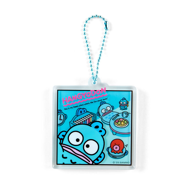 Japan Sanrio Hangyodon Acrylic Keychain (Room)