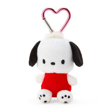 Lade das Bild in den Galerie-Viewer, Japan Sanrio Carabiner Plush Doll Keychain (Heart)
