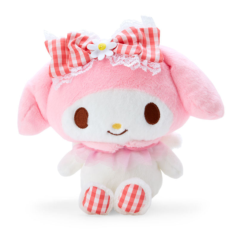 Japan Sanrio My Sweet Piano / Kuromi / Pompompurin / Hello Kitty / My Melody / Cinnamoroll Plush Doll Soft Toy (Gingham)