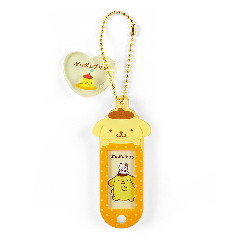 Japan Sanrio Hello Kitty / Mimmy / Dear Daniel / Tiny Chums / Little Twin Stars / Pochacco / Cinnamoroll / Pompompurin / Kuromi / My Melody / Sweet Piano Name Tag Keychain